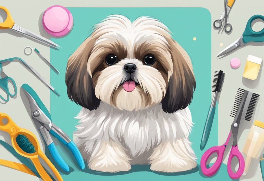 answers to grooming shih tzu puppies